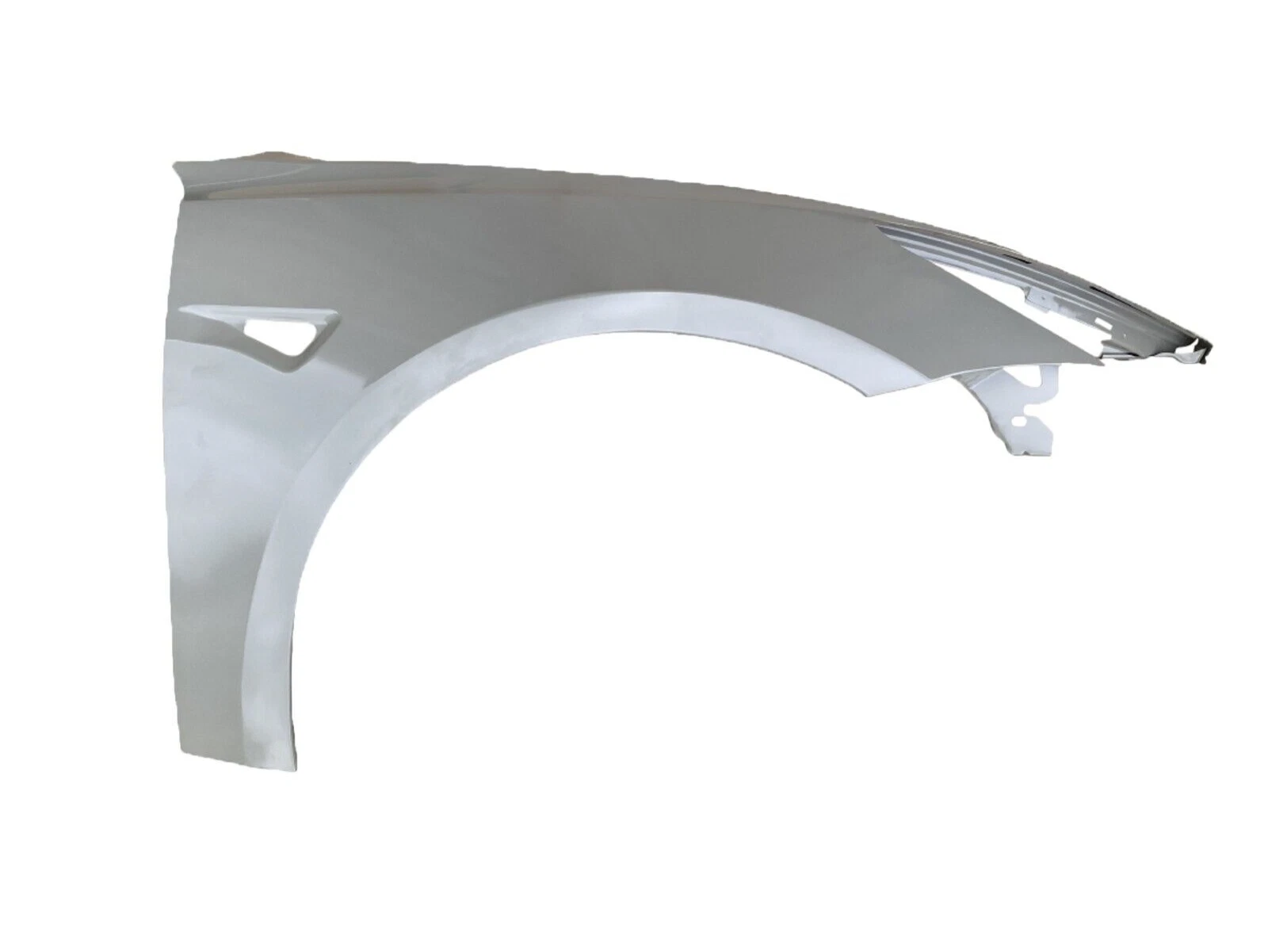 Catalog reference photo: Tesla Model 3 Front Right Passenger Side Fender (2017-2023) — OE 1081400-E0-D