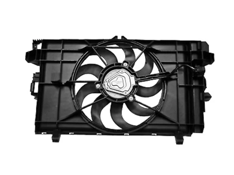 Catalog reference photo: Cooling Fan and Shroud for Tesla Model 3 — OE 1077084-00-D