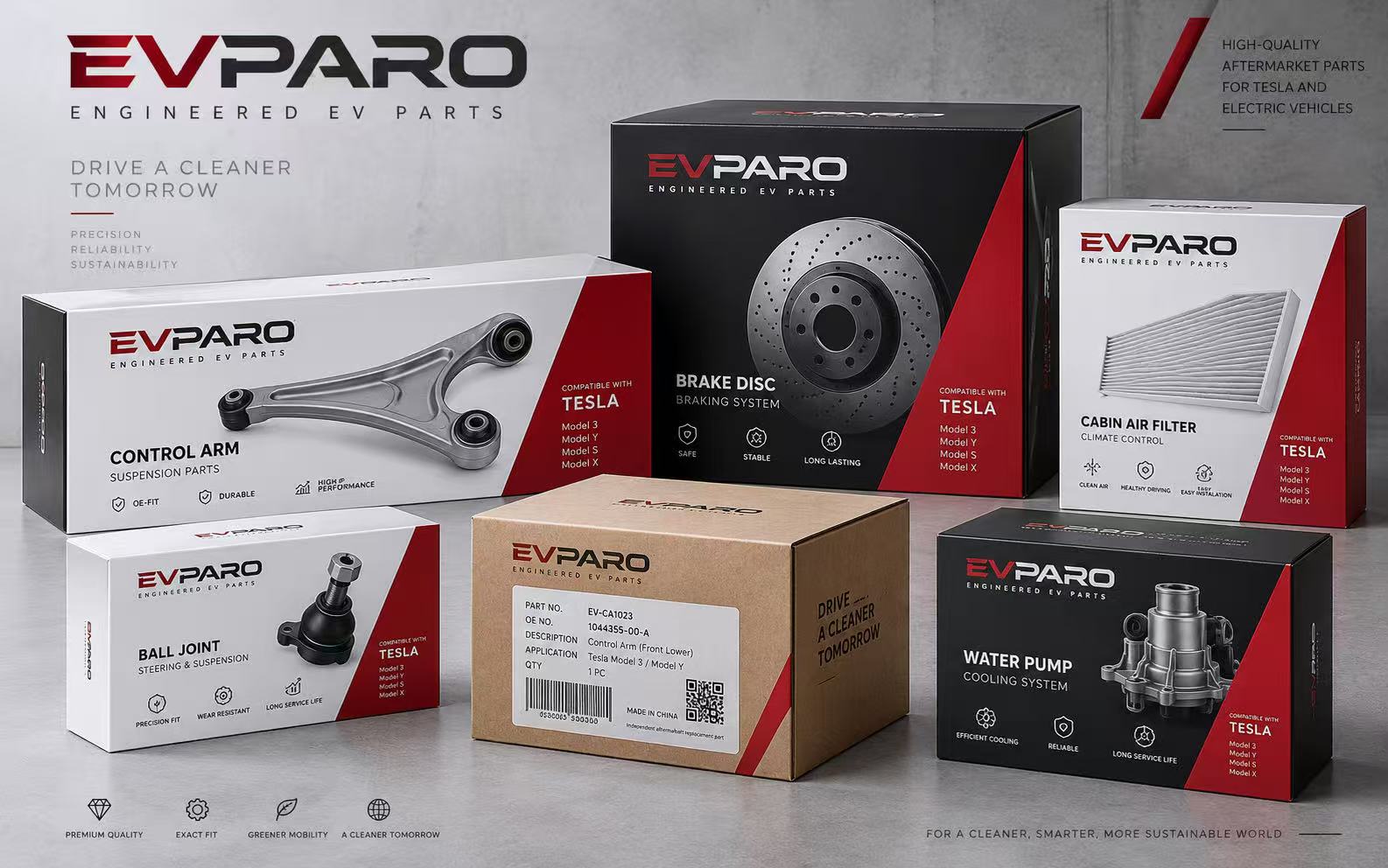 Packaging across the range