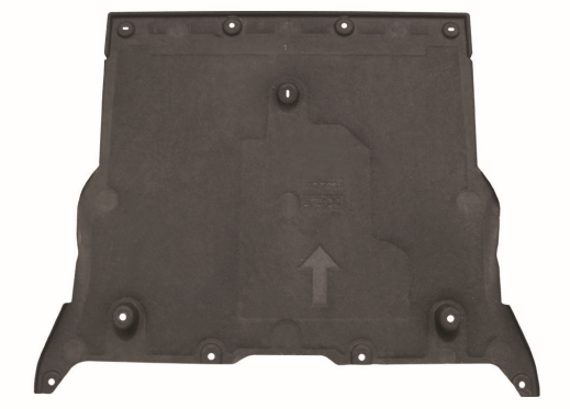 Catalog reference photo: Front motor undertray insulation — OE 1104312-00-B