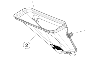 Catalog reference illustration: HVAC inlet plenum — OE 1092162-00-A