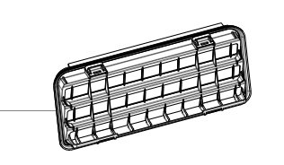 Catalog reference illustration: Cabin air extractor — OE 1098751-00-C