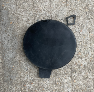 Catalog reference photo: Rear bumper tow hook cover — OE 1494426-00-A