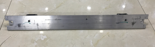 Catalog reference photo: Front trunk aluminum bracket — OE 1518495-00-B